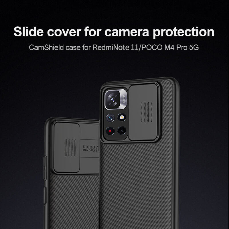 کاور گوشی شیائومی Poco M4 Pro 5G نیلکین مدل Camshield  - Nillkin Camshield Cover For Poco M4 Pro 5G